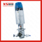 Stainless Steel Sanitary Double Seat Mix-Proof Valve with C-Top