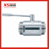 SS316L Sanitary Straight Male Thread Straight Ball Valve