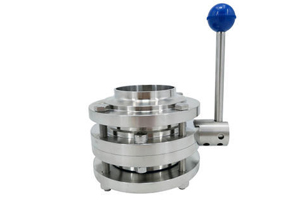 What are the characteristics of sanitary butterfly valves?