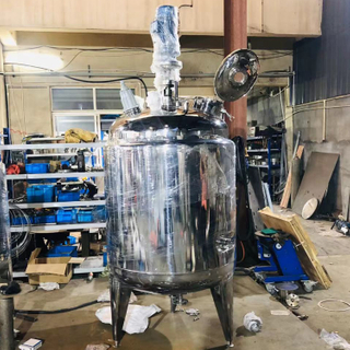 Stainless Steel SS304 SS316L Equipment Vertical Stirring Mixing Agitator Storage Tanks for Food And Beverage Industry