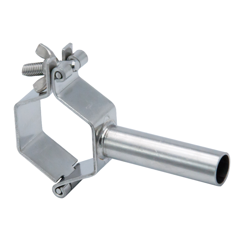 Stainless Steel Sanitary Hex Pipe Hanger with Tube