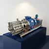 SS304 4KW High Viscosity Three Stage Emulsification Pumps with Heating Jacket