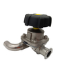 1/2Inch 12.7MM High Quality Sanitary Hygienic Stainless Steel SS316L SMS Clamp U-Type Diaphragm Vavle 