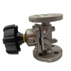 2Inch 50.8MM High Quality Sanitary Hygienic Stainless Steel SS316L Manual SMS Flanged End Straight Diaphragm Valve