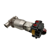 1Inch 25.4MM High Quality Sanitary Hygienic Stainless Steel SS316L Pneumatic SMS Clamp Straight Diaphragm Vavle With Limit Switch