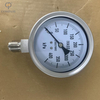 1/2"-BSP STAINLESS STEEL SANITARY SS304 RADIAL STEM PRESSURE GAUGE 100MM