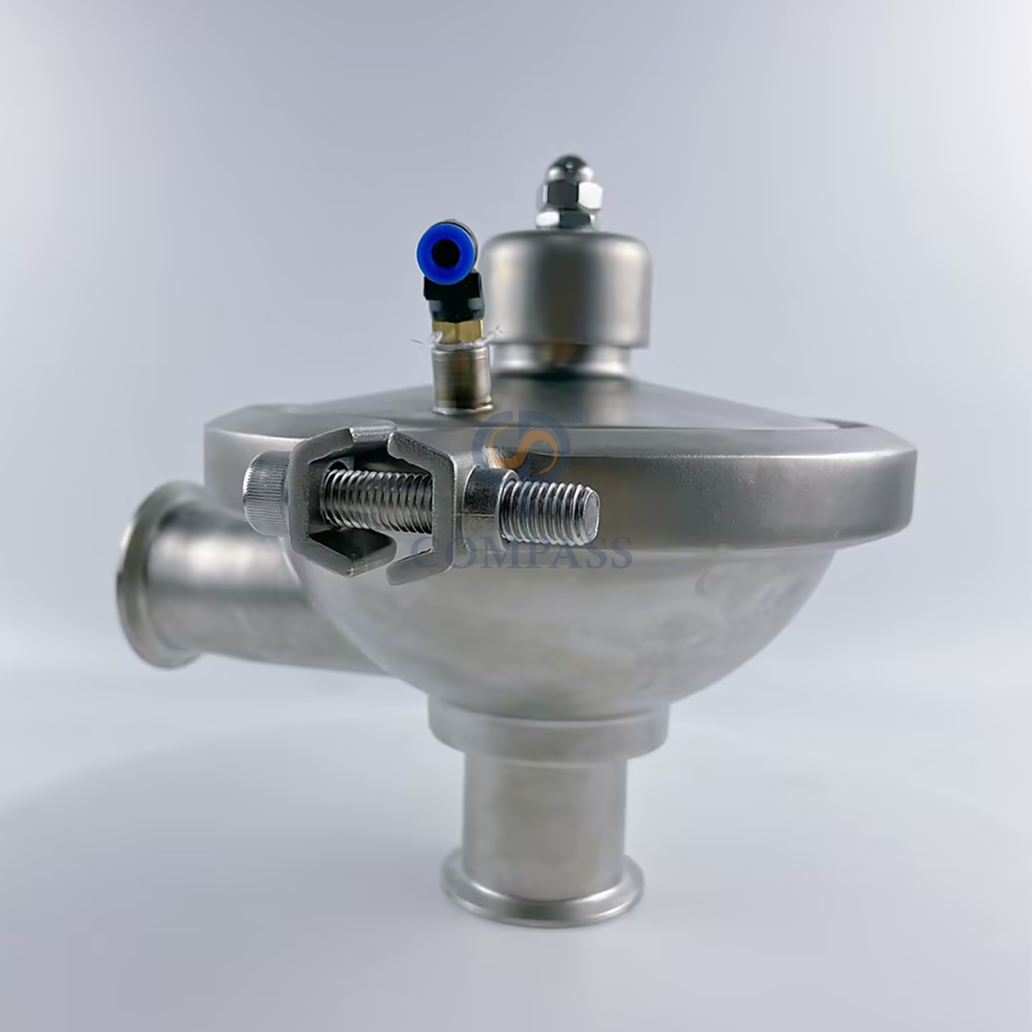 SMS CPM0-2 2'' TC64MM Sanitary Stainless Steel SS316L Adjustable Pressure Constant Pressure Valve for Water Treatment Liquid Gas