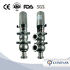SS316LSMS 21 MODEL PNEUMATIC THREAD DIVERTER VALVE