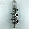 SS316LSMS 21 MODEL PNEUMATIC THREAD DIVERTER VALVE