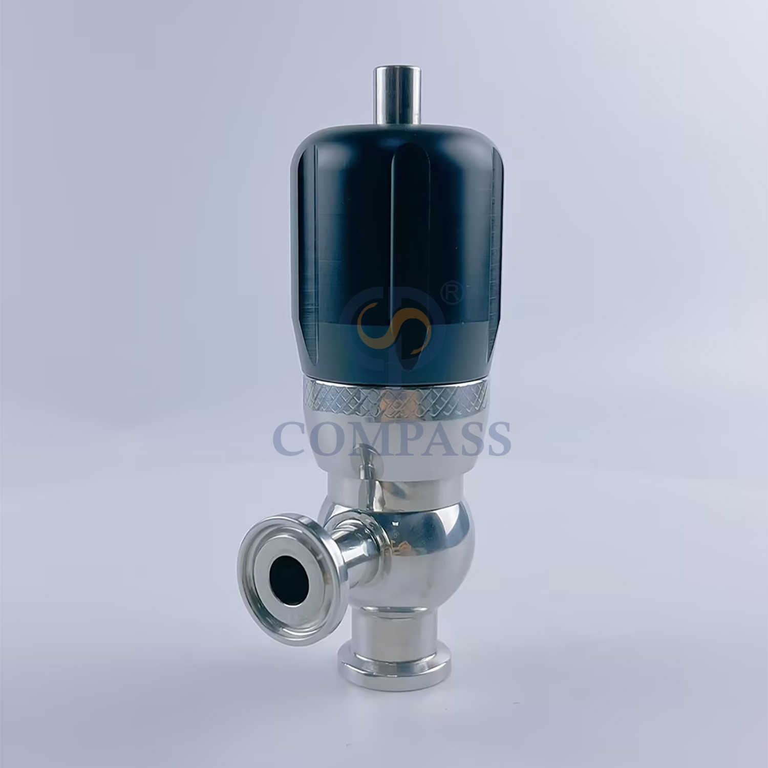 Best Selling 1/2Inch Sanitary Grade Stainless Steel AISI316L SMS Manual Clamped Mini Sterile Safety Valve for Oil and Gas Industry