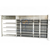 BR033-116M² SS316L 0.6 mm Plates Full SS304 Frame DN50 Union Multistage Four-Stage Plate Heat Exchanger with EPDM Rubber Gasket