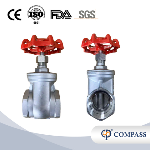 SS304 Stainless Steel Industrial Gate Valve (NPT)