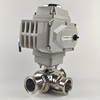 Manufacturer′ S Price 38.1mm Stainless Steel SMS Electric Type T Clamp Ball Valve