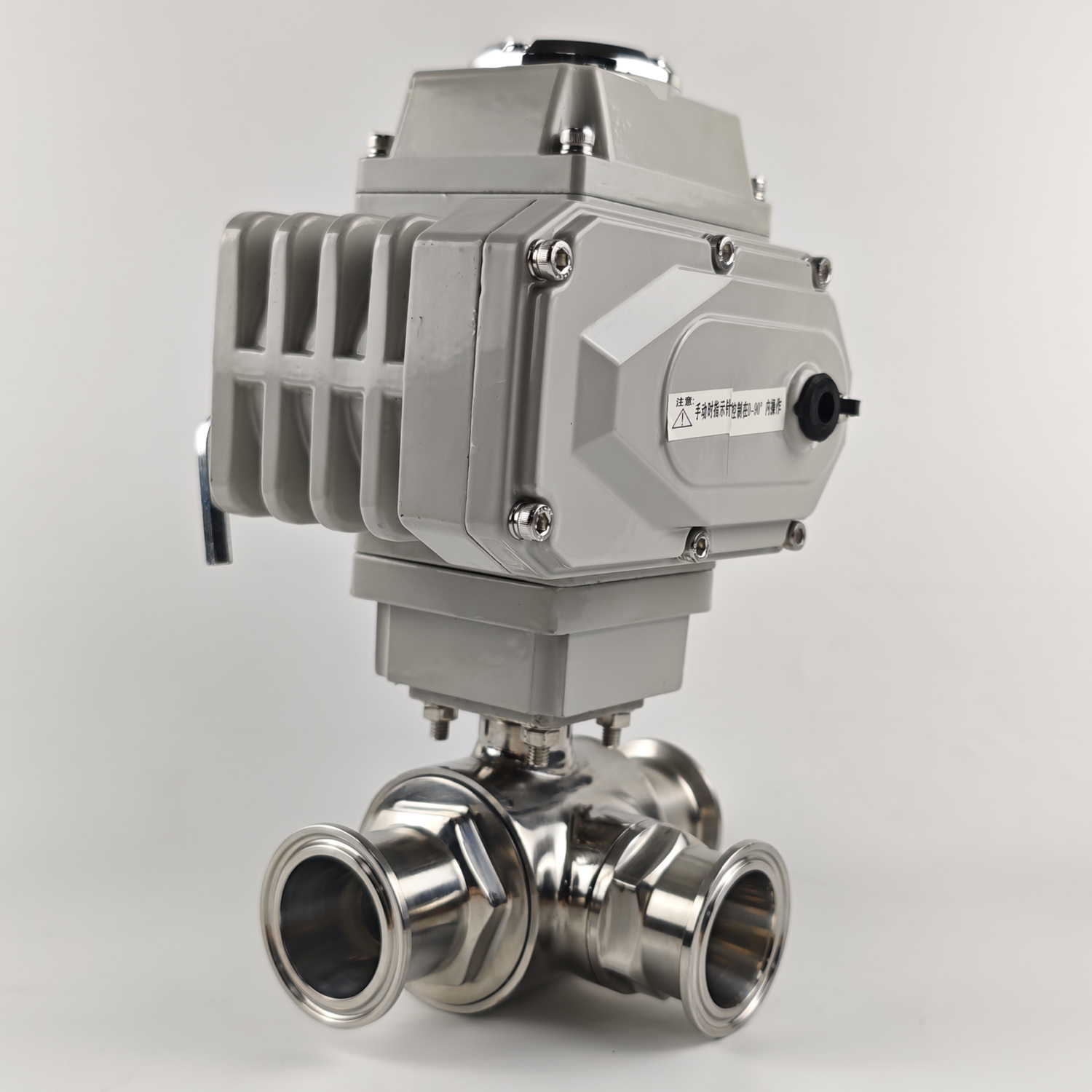 Manufacturer′ S Price 38.1mm Stainless Steel SMS Electric Type T Clamp Ball Valve