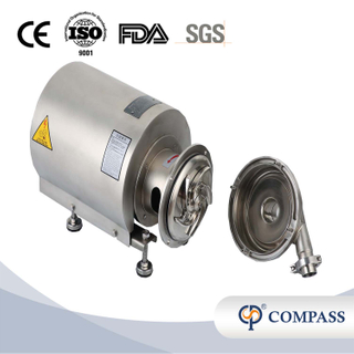 KSCP-3-30-2.2 Sanitary Hygienic Stainless Steel Round Centrifugal Pump With Explosion-Proof Motor+Single Mechanical Seal