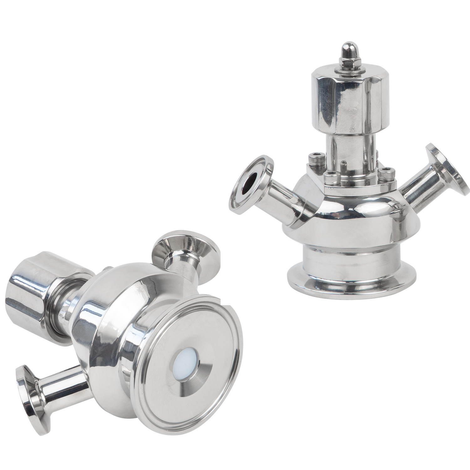 Hygienic Hygiene SS316L High Quality Sampling Valve with Stainless Steel Cap