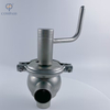 Hygiene OD38.1MM SS304 SMS 20 Model Manual Butt Welded End Diverter Valves