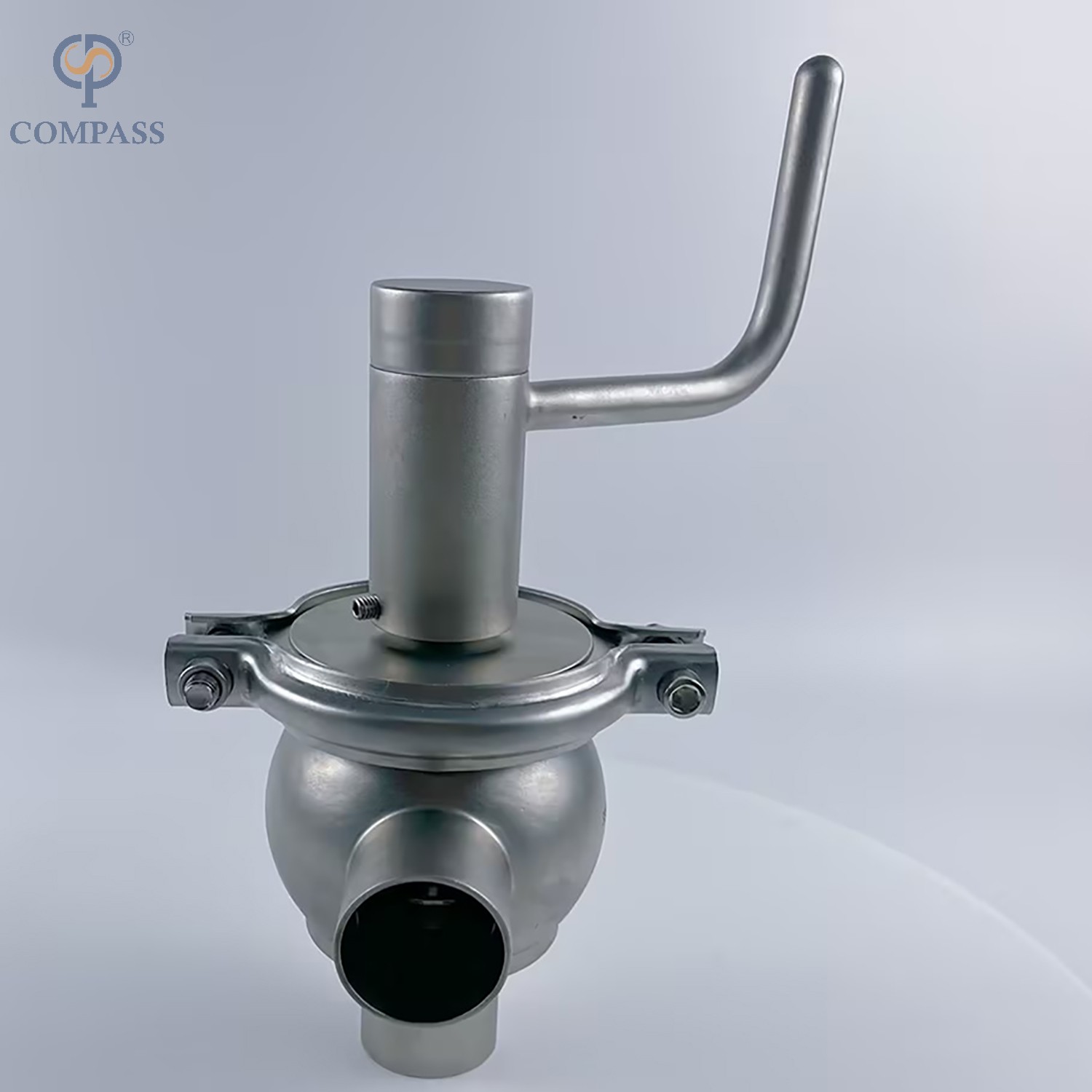 Hygiene OD38.1MM SS304 SMS 20 Model Manual Butt Welded End Diverter Valves