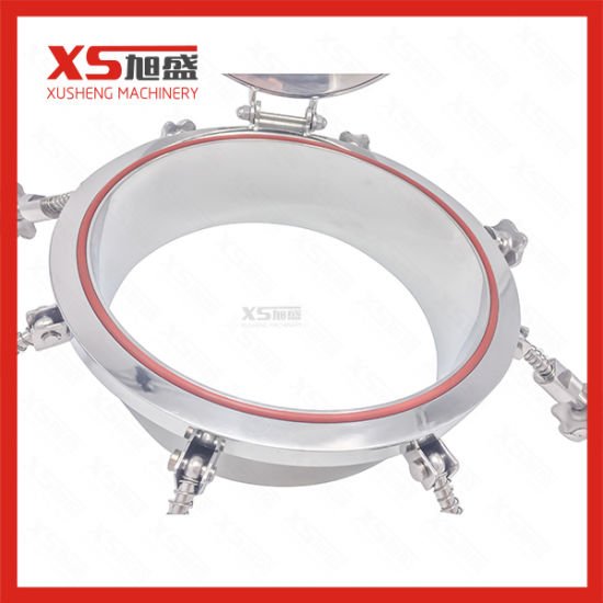 D450mm Stainless Steel Handle Pressure Circle Manhole Covers