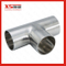 Stainless Steel SS316L Sanitary SMS Welded Equal Tee