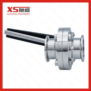 25.4mm Stainless Steel ss304Hygienic Sanitary 3A Clamped Butterfly Valve