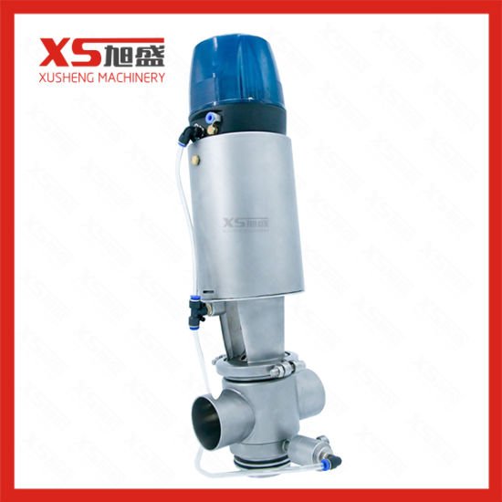 Stainless Steel SS304 Sanitary SMP-Bc Mixproof Valves with Remote-Controlled Head