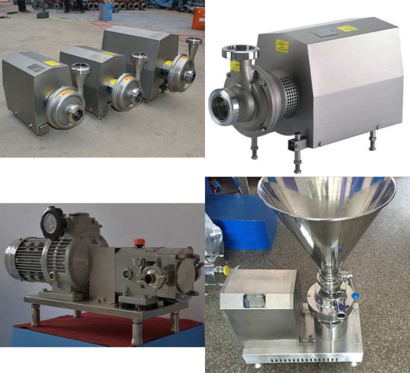 Food Grade Sanitary Stainless Steel Liquid Blenders Mixing Pump