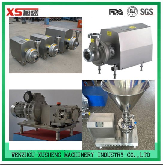 Sanitary Stainless Steel Solid Liquid Mixing Pump Blender