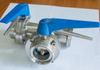 Dn38 Stainless Steel AISI304 Three-Way T Type Thread Butterfly Valves