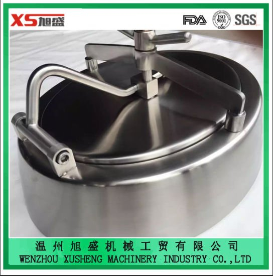 Stainless Steel Ss316 Sanitary Pressure Elliptical Manhole Cover