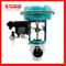 Sanitary Pneumatic Diaphragm Control Valve with Positioner