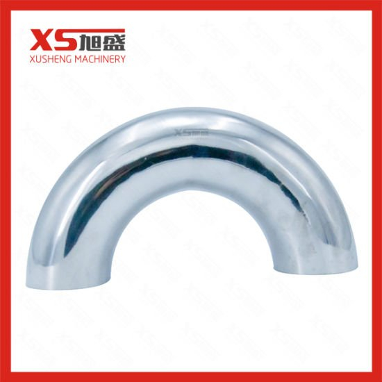 Stainless Steel Mirror Polished Welding SS304 180 Degree Elbow Bend