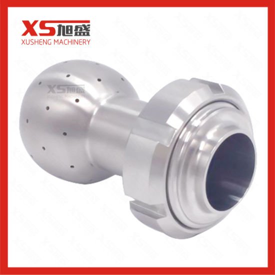 Stainless Steel Hygienic Static Spray Nozzle with Union Assembly