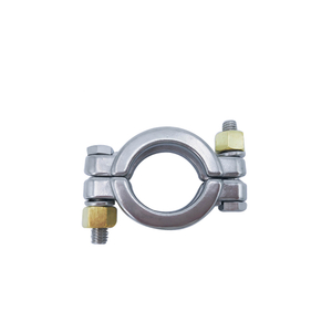 Sanitary 304 316L Forged High Pressure Pipe Clamp