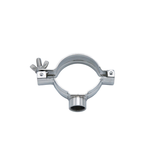 Stainless Steel SS304 Round Pipe Hanger with Threaded Bsp