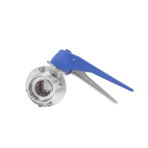 Sanitary Threding-Threading Butterfly Valve with Plastic Handle 