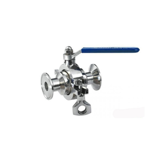 Stanitary Stainless Steel Quick Install Ball Valve